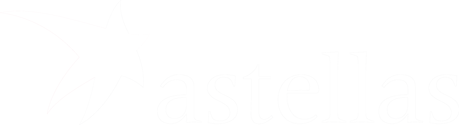 LOGO ASTELLAS Blanco