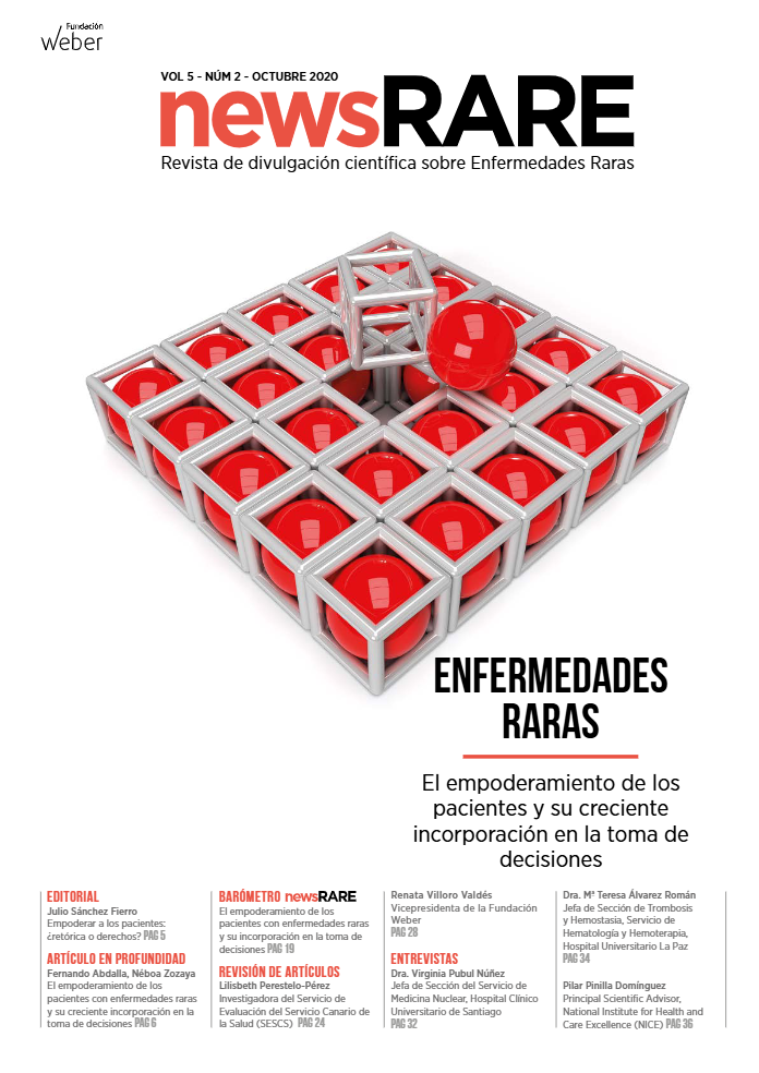 Portada de newsRARE, volumen 5, número 2, octubre de 2020