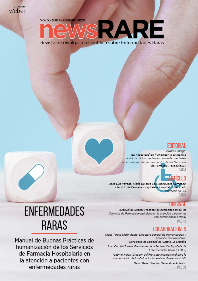 Portada de newsRARE, volumen 5, suplemento 1, febrero de 2020