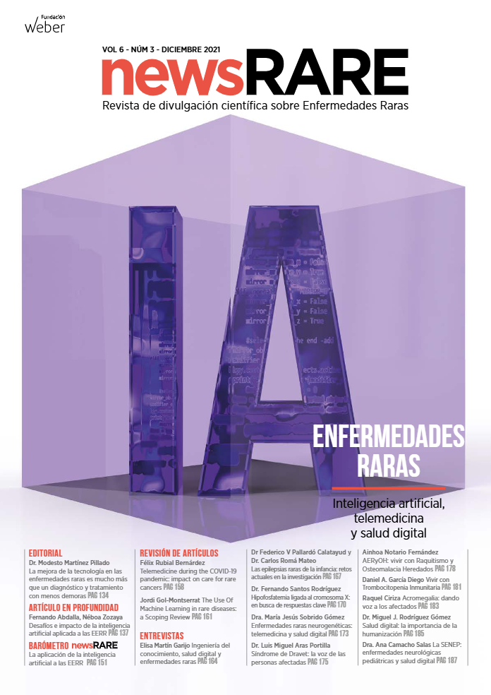 Portada de newsRARE, volumen 6, número 3, diciembre de 2021