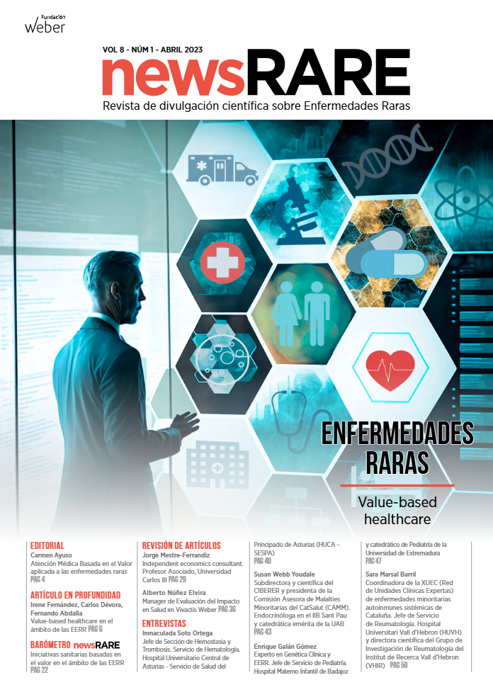 Portada de newsRARE, volumen 8, número 1, abril de 2023
