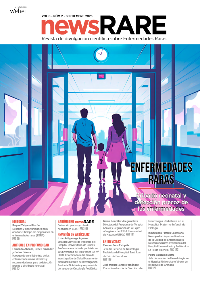 Portada de newsRARE, volumen 8, número 2, septiembre de 2023
